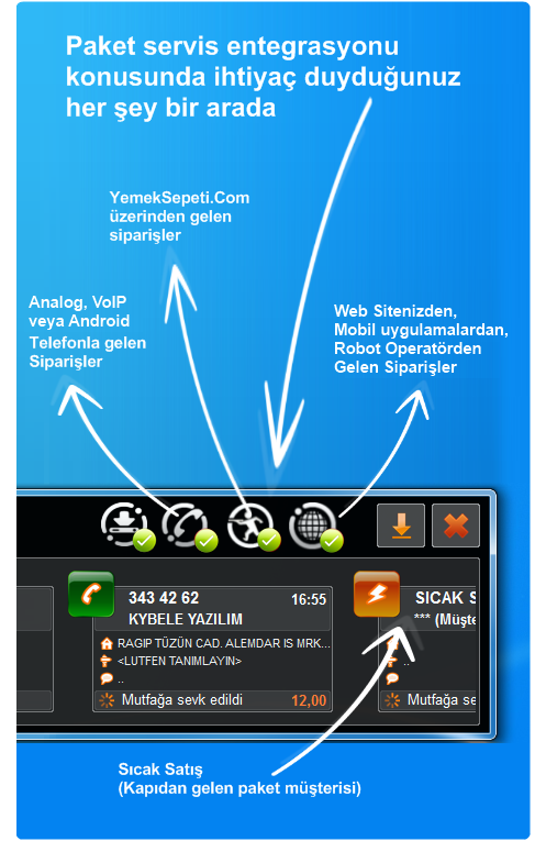 Paket Servis Programı